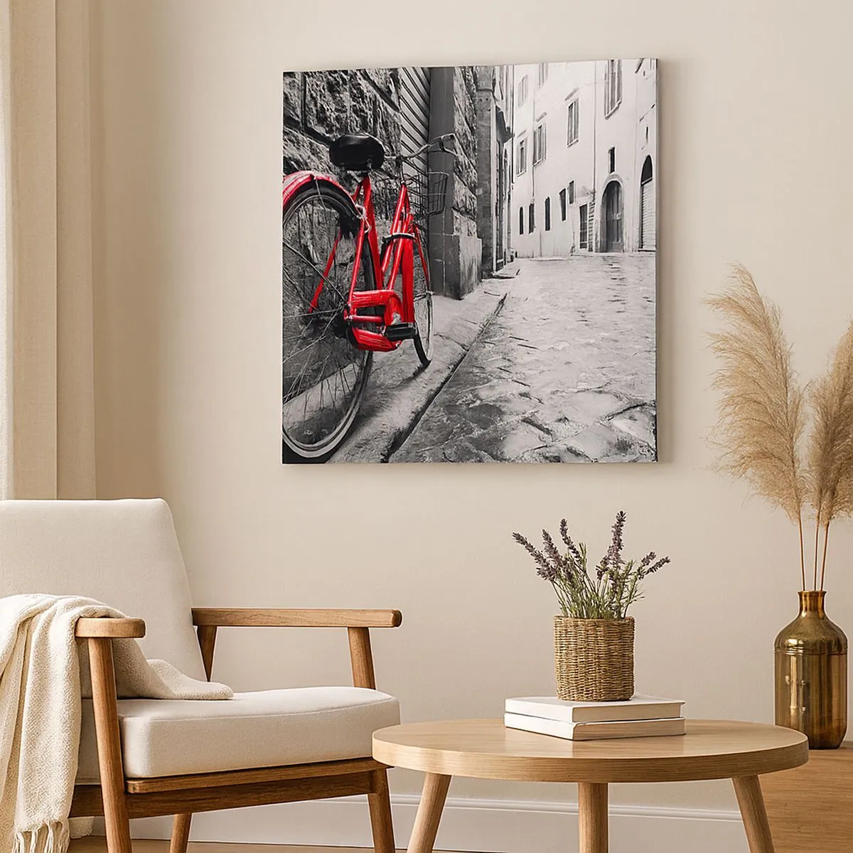 Tablou pe pânză - Adevărata frumusețe nu îmbătrânește - 30x30 cm