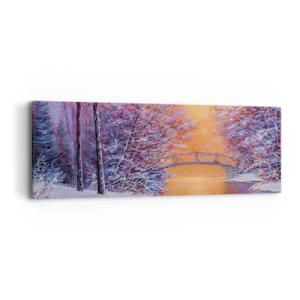 Tablou pe pânză - Hai să ne întâlnim aici - 90x30 cm