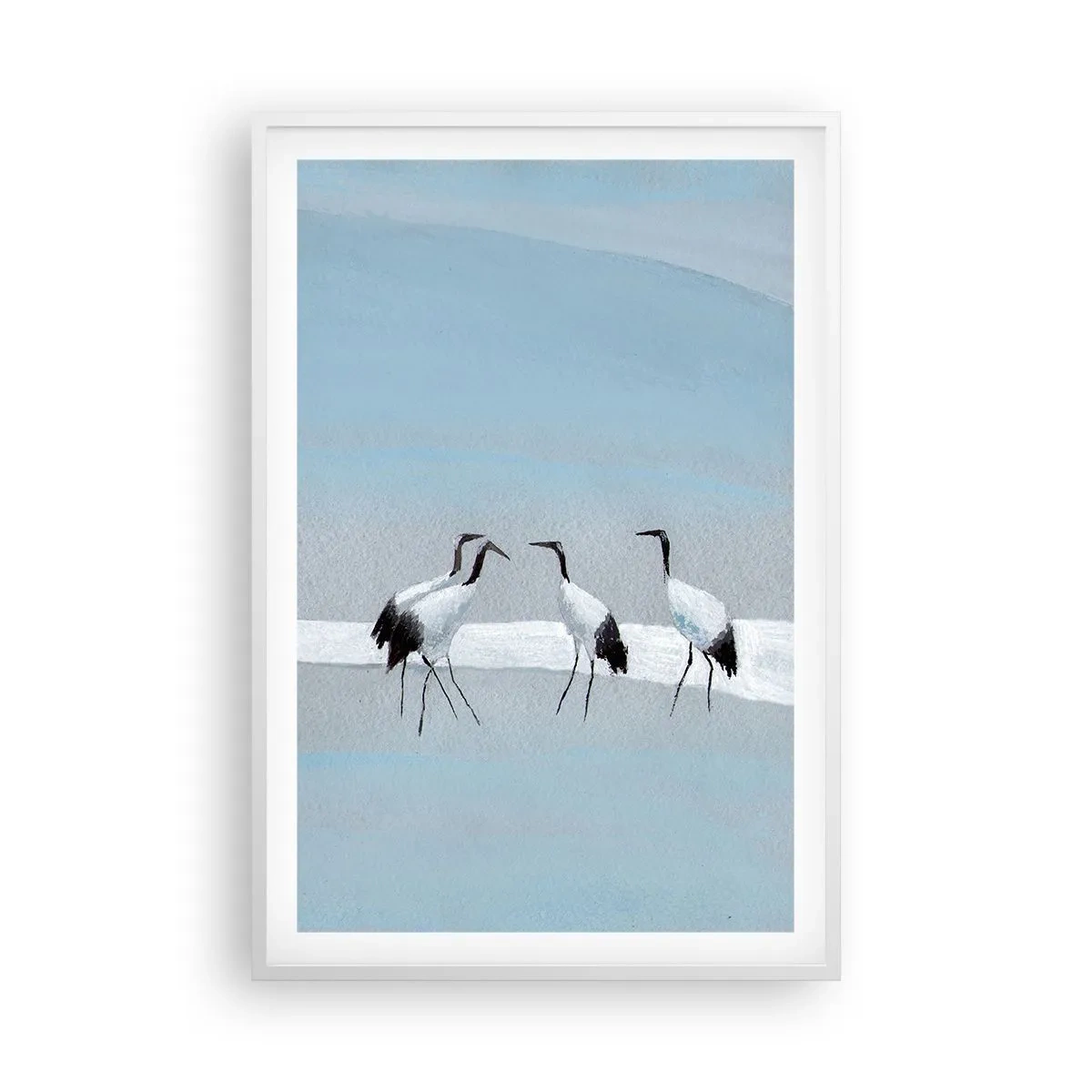 Poster în ramă albă - După o zi fierbinte - 61x91 cm