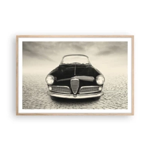 Poster în ramă de stejar deschis - Și cum să nu mă iubești? - 91x61 cm