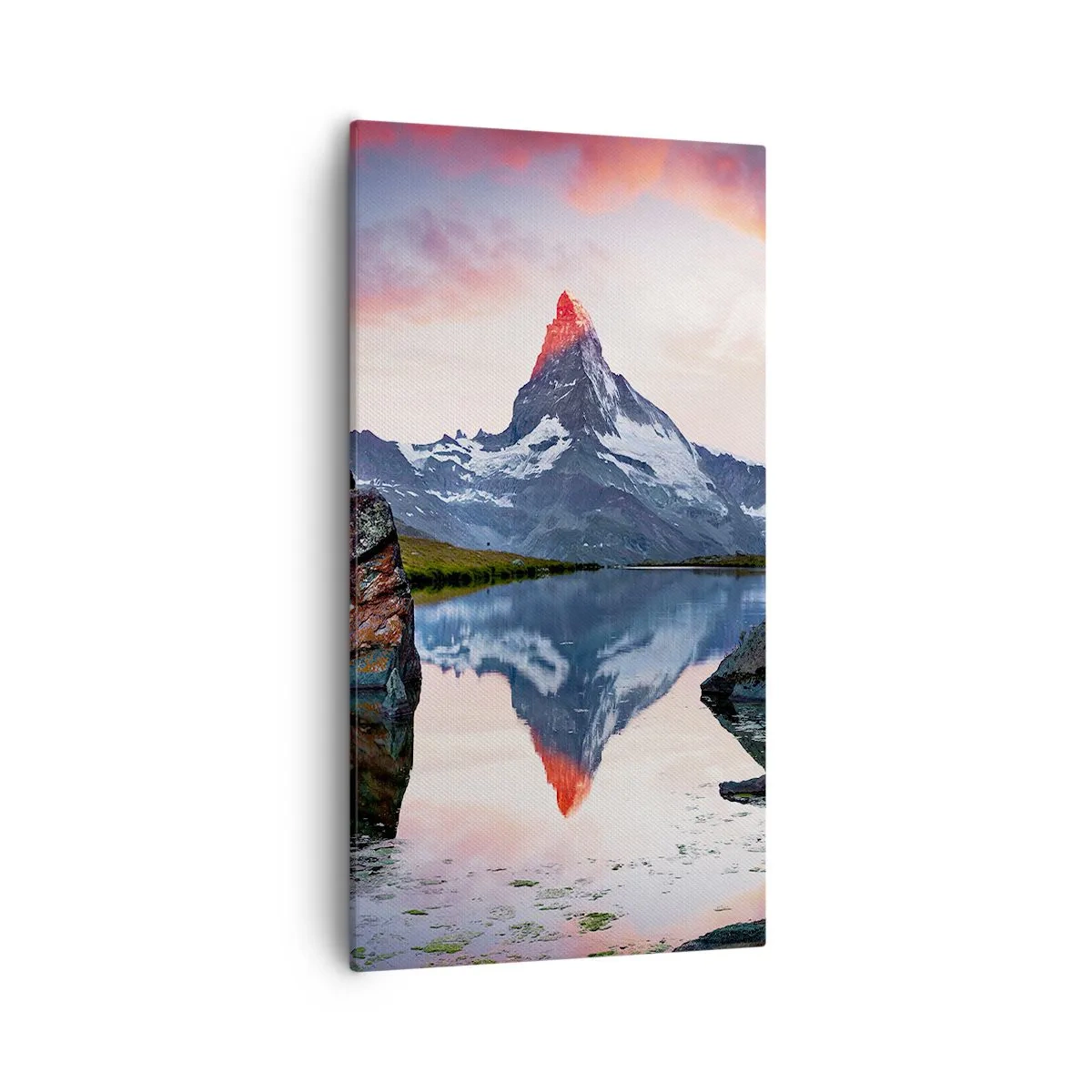 Tablou pe pânză - Inima munților este fierbinte - 55x100 cm