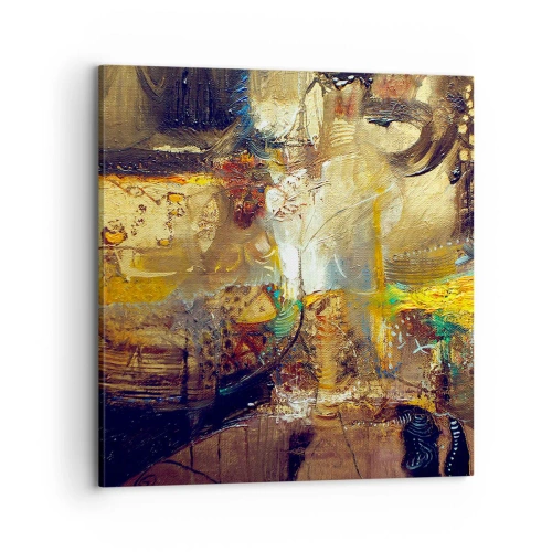 Tablou pe pânză - Rece, călduț, fierbinte - 70x70 cm