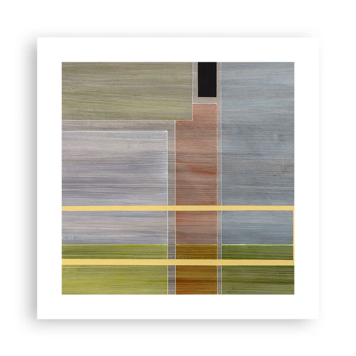 Poster - Drept și liniștit - 40x40 cm