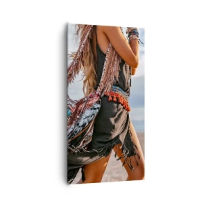 Tablou pe pânză - Iubita șamanului - 65x120 cm