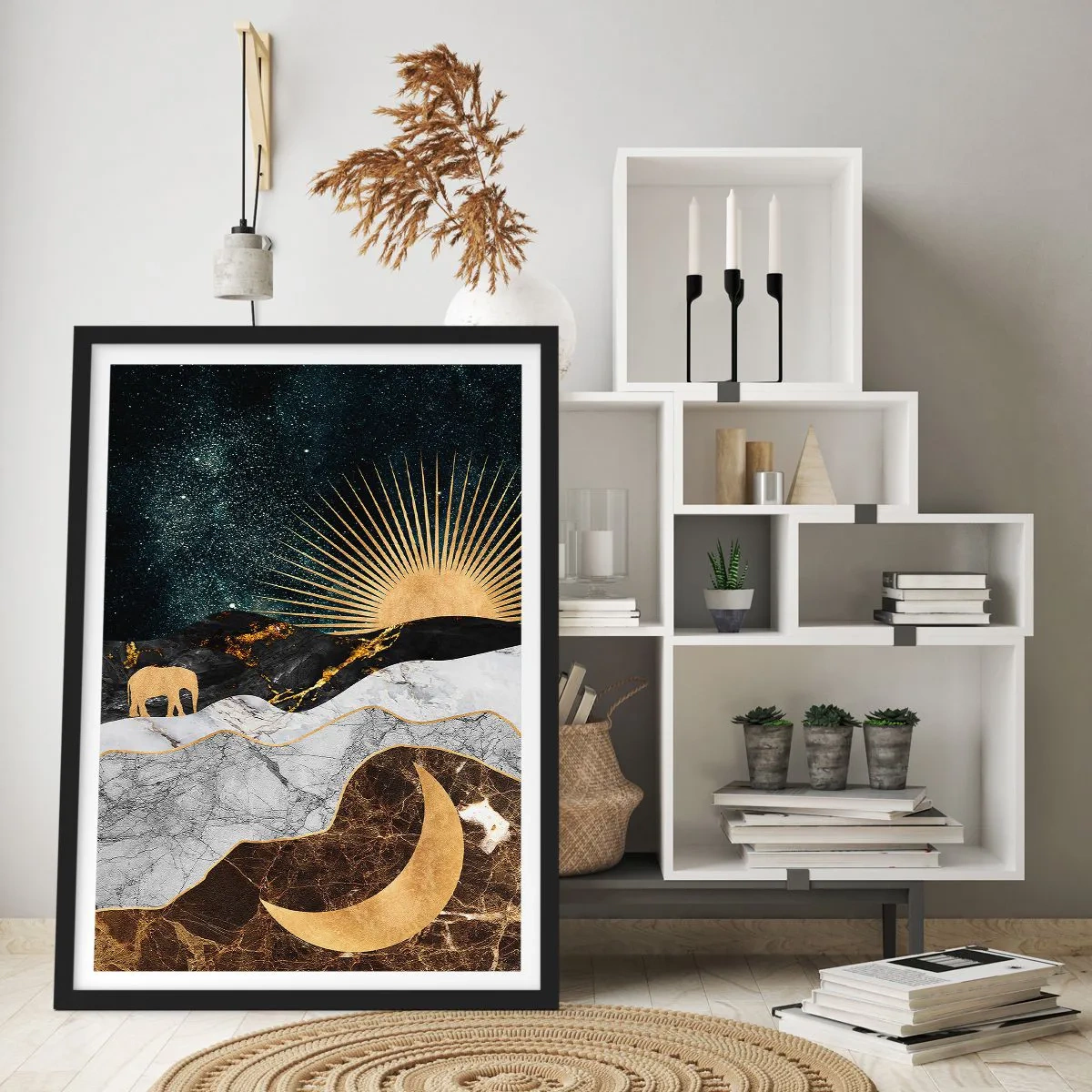 Poster în ramă neagră - Drepturi eterne - 61x91 cm