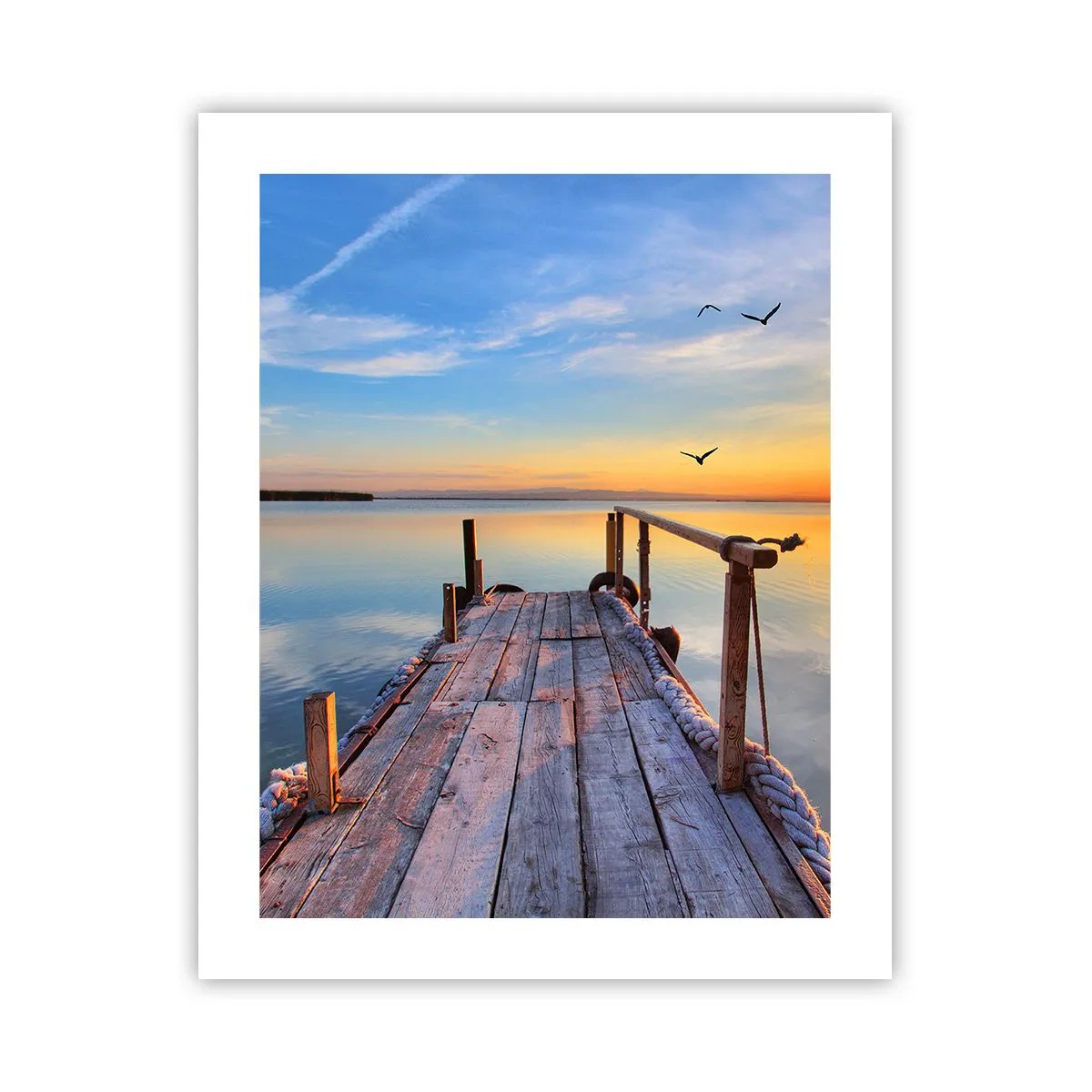 Poster - Mergând înainte spre soare - 40x50 cm