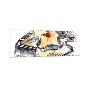 Tablou pe sticlă - În țara viselor - 90x30 cm