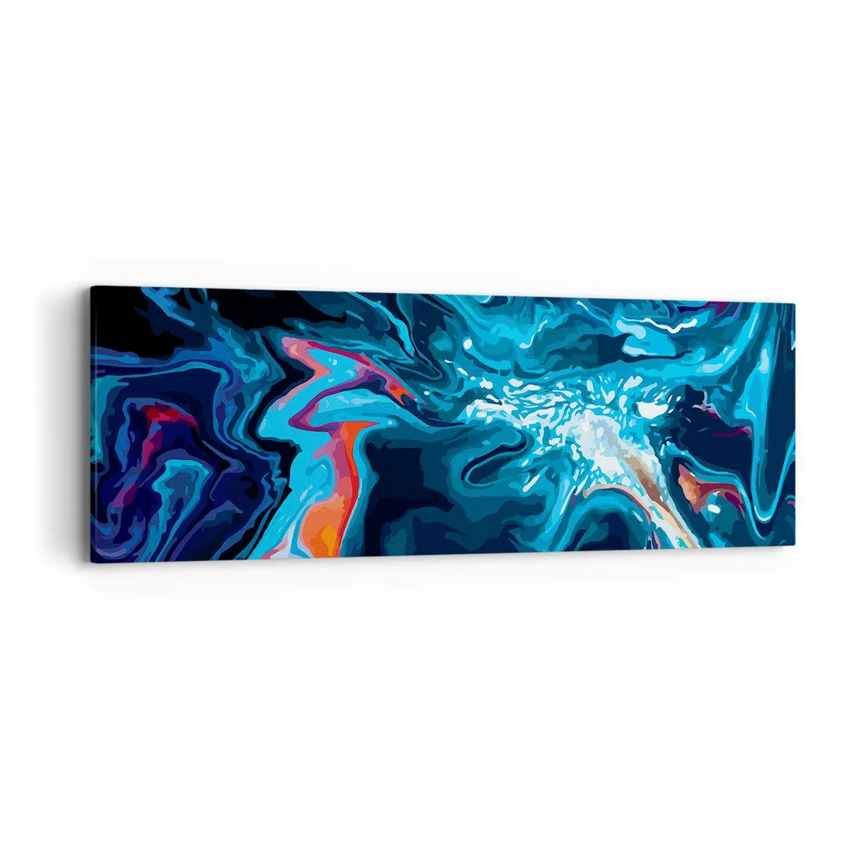 Tablou pe pânză - Călătorie spre centrul cerului - 90x30 cm