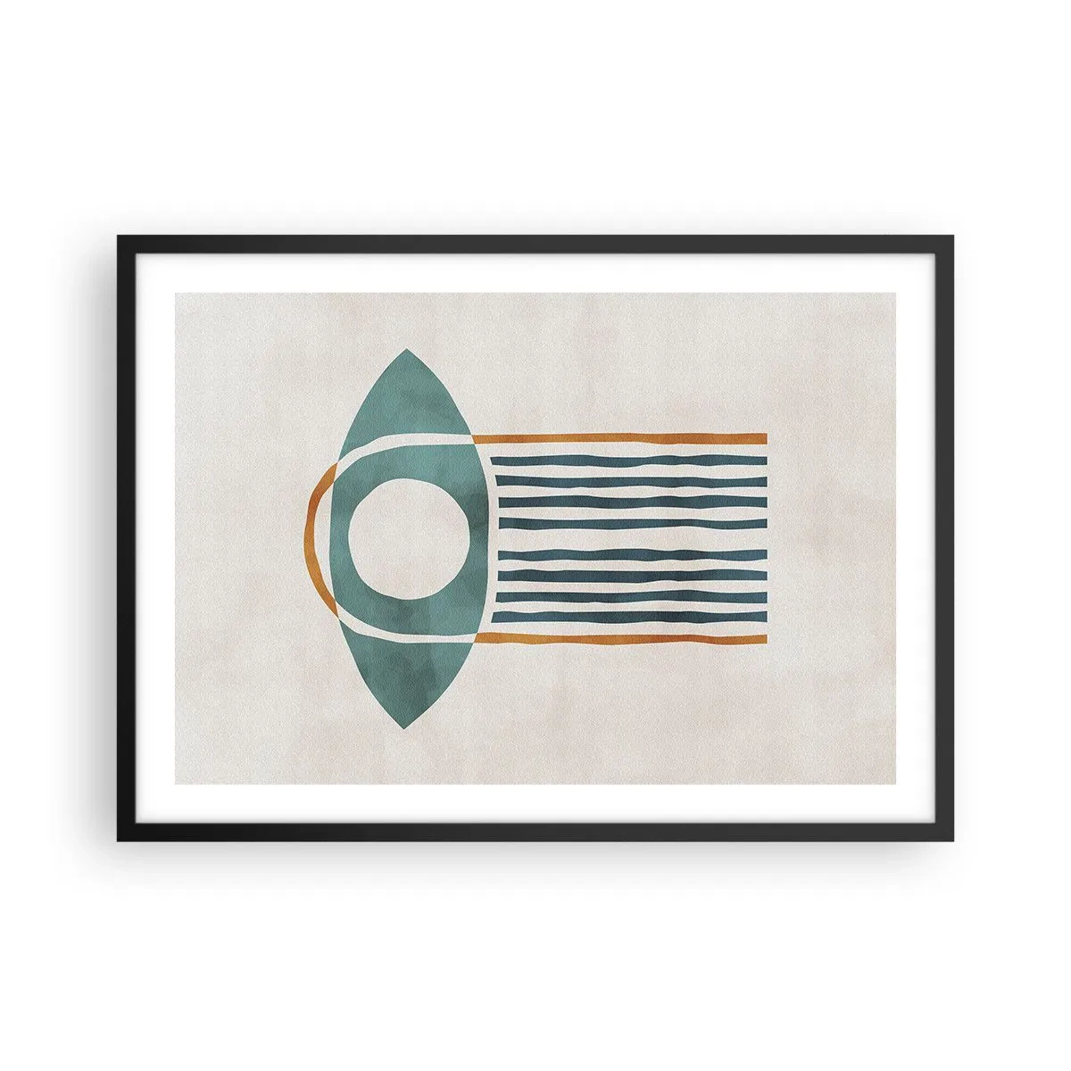 Poster în ramă neagră - Semne și ritualuri - 70x50 cm