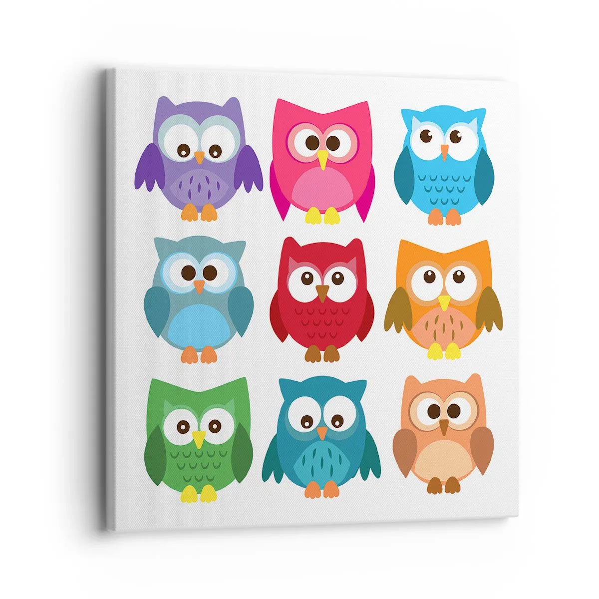 Tablou pe pânză - Diferențele pot fi amuzante - 30x30 cm