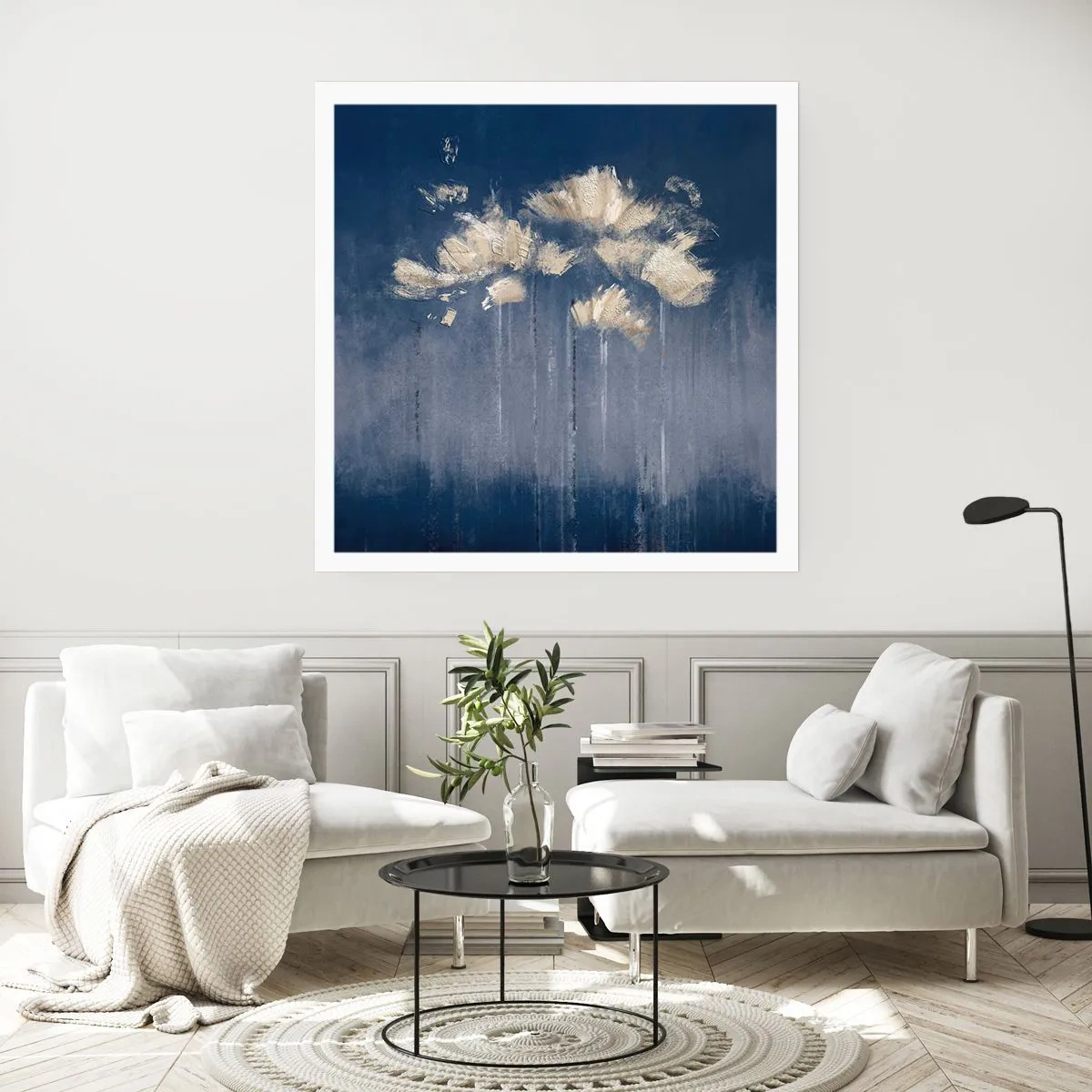 Poster - Ca petalele în vânt - 60x60 cm