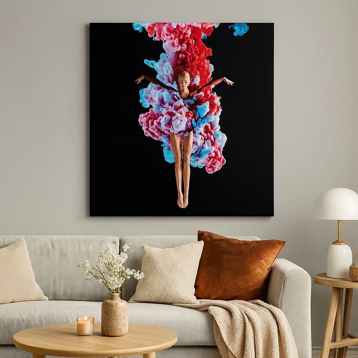 Tablou pe pânză - În plină înflorire - 30x30 cm