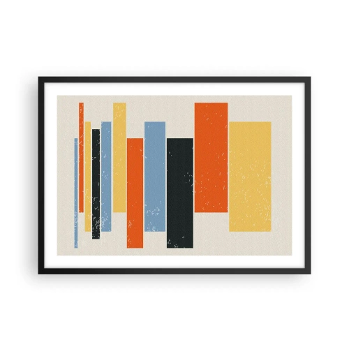 Poster în ramă neagră - Înregistrare muzicală - 70x50 cm