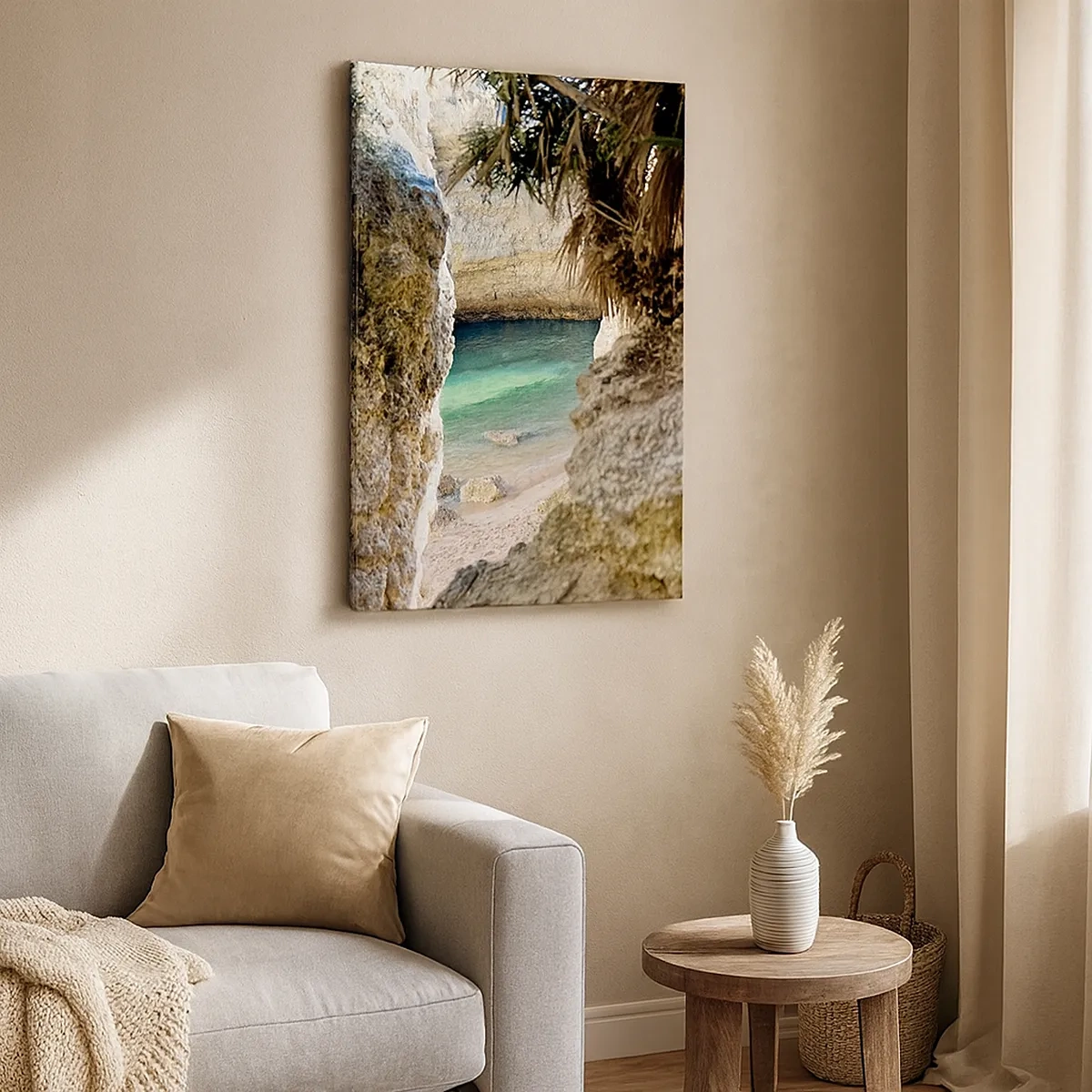Tablou pe pânză - Golful turcoaz - 50x70 cm