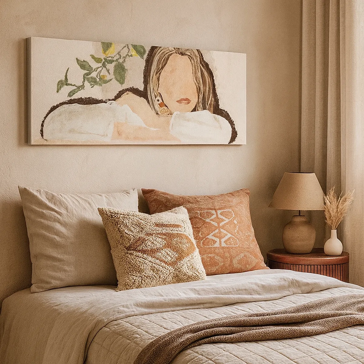 Tablou pe pânză - Frumusețea sudului - 30x30 cm