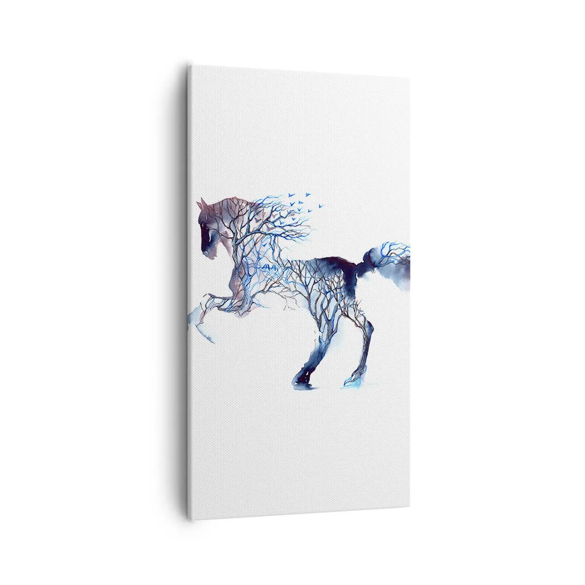 Tablou pe pânză - Și ca și cum pădurea s-ar fi mișcat - 55x100 cm