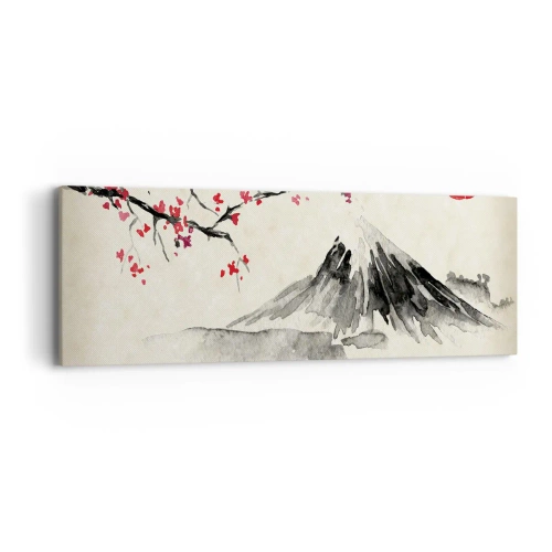 Tablou pe pânză - Îndrăgostește-te de Japonia - 90x30 cm