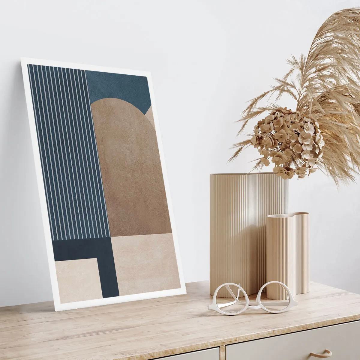 Poster - Compoziție de simplitate și rotunjime - 61x91 cm