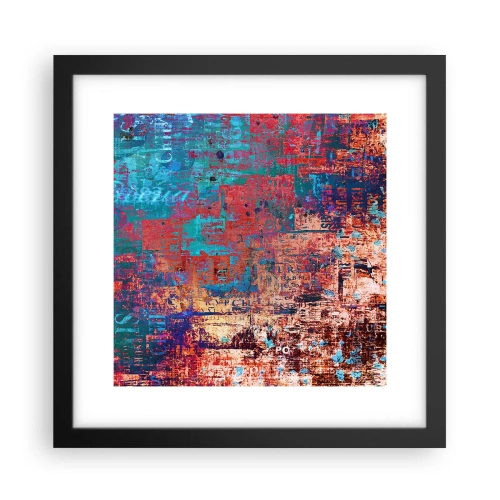 Poster în ramă neagră - Memorie și uitare - 30x30 cm