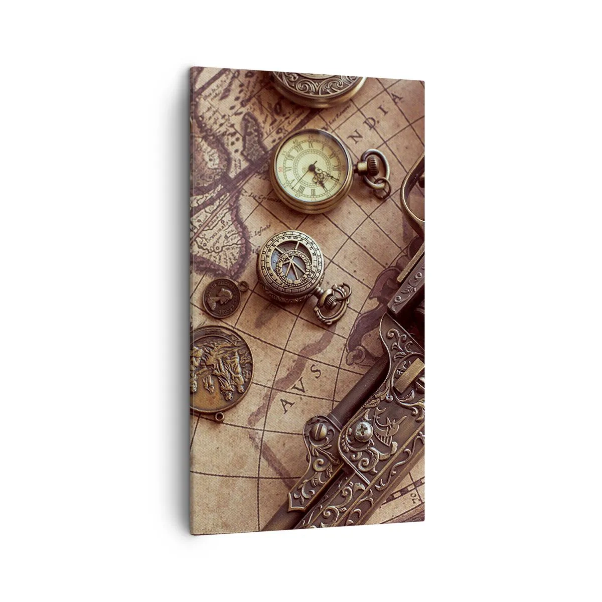 Tablou pe pânză - Sugestii de aventură - 45x80 cm