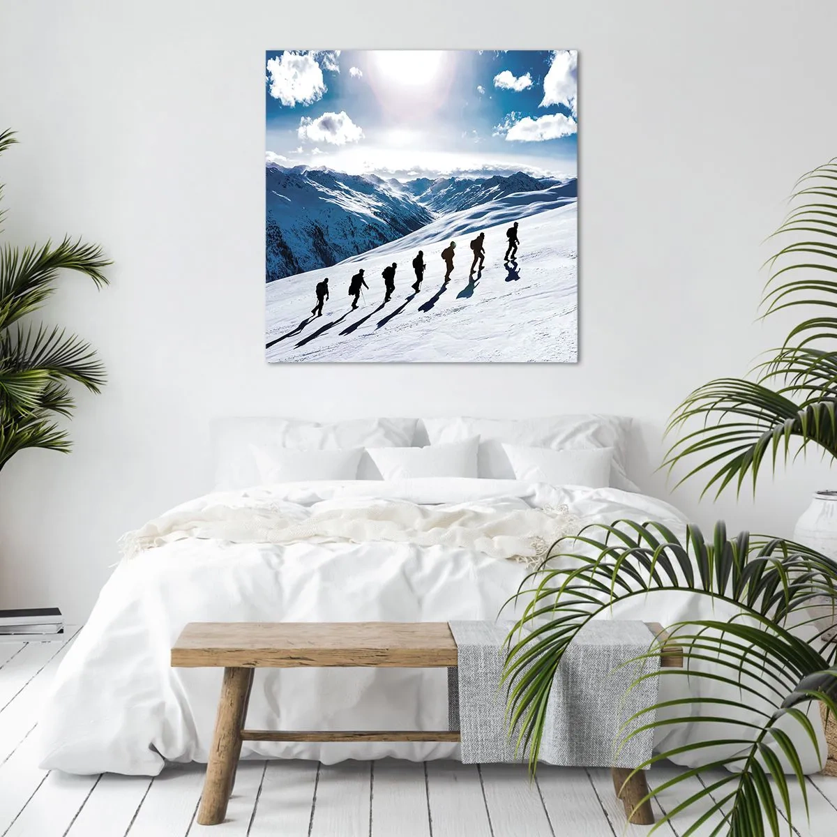 Tablou pe pânză - Echipa câștigătoare - 50x50 cm