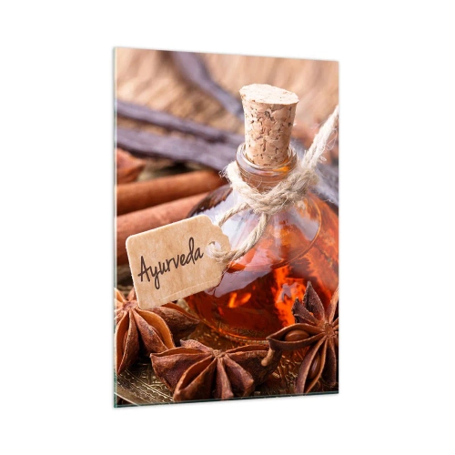 Tablou pe sticlă - Unitatea trupului și a spiritului - 50x70 cm