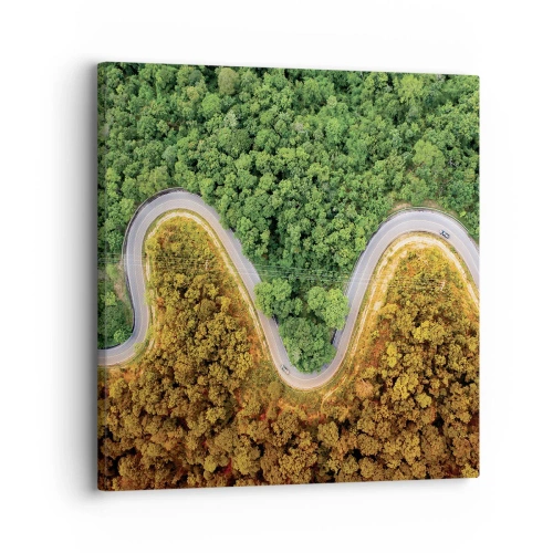 Tablou pe pânză - Frontiere și defilee - 30x30 cm