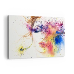 Tablou pe pânză - Amețeala curcubeului - 120x80 cm