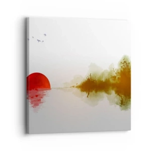 Tablou pe pânză - Promisiune de liniște - 30x30 cm