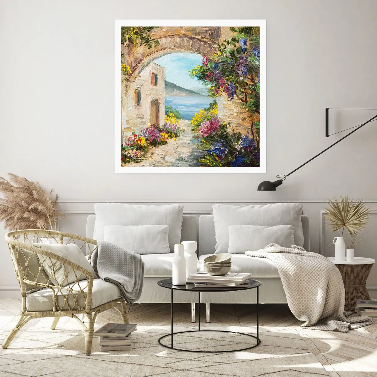 Poster - Farmecul peisajului de coastă - 30x30 cm
