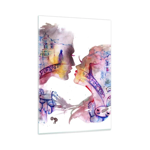 Tablou pe sticlă - Podul secret al suspinelor - 80x120 cm