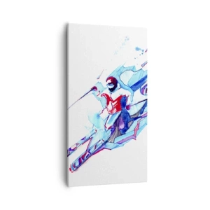 Tablou pe pânză - Graba nebună după bucurie - 55x100 cm