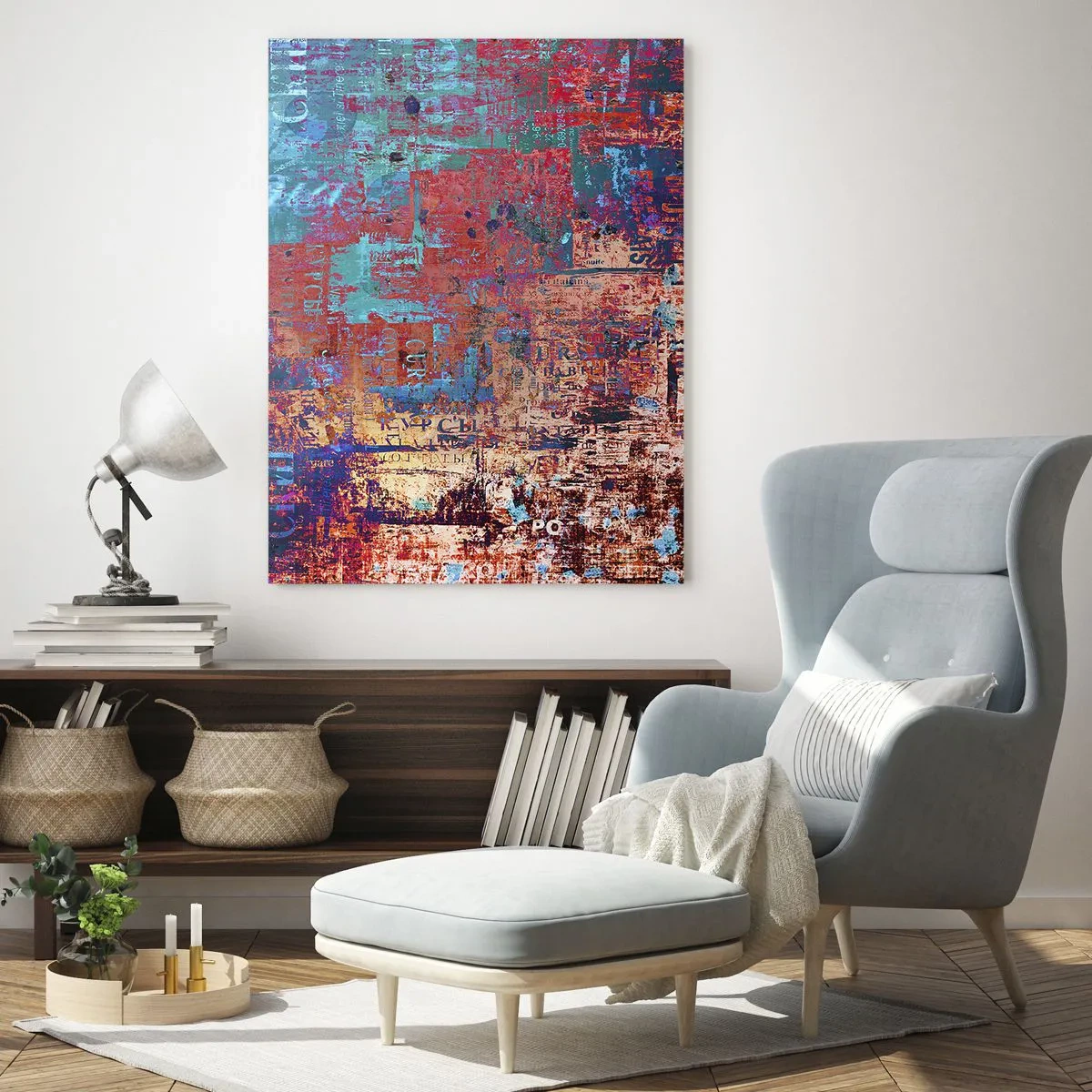 Tablou pe sticlă - Memorie și uitare - 50x70 cm