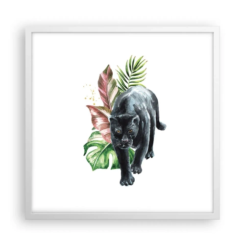 Poster în ramă albă - Sălbăticia inimii - 50x50 cm