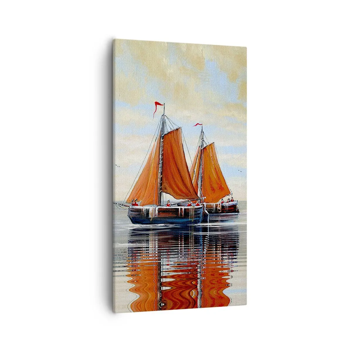 Tablou pe pânză - Hei, marinarule, navighează... - 55x100 cm