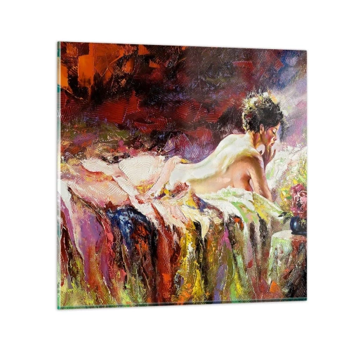 Tablou pe sticlă - Venus în gând - 30x30 cm