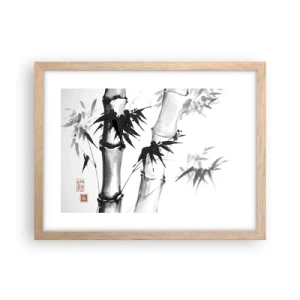 Poster în ramă de stejar deschis - Primul-plan al Orientului - 40x30 cm