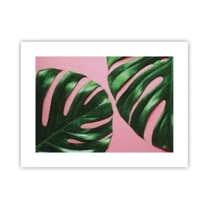 Poster - Întâlnire verde - 40x30 cm