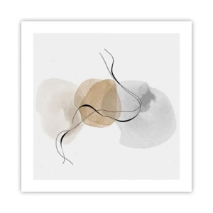 Poster - Mărgele de aer - 50x50 cm