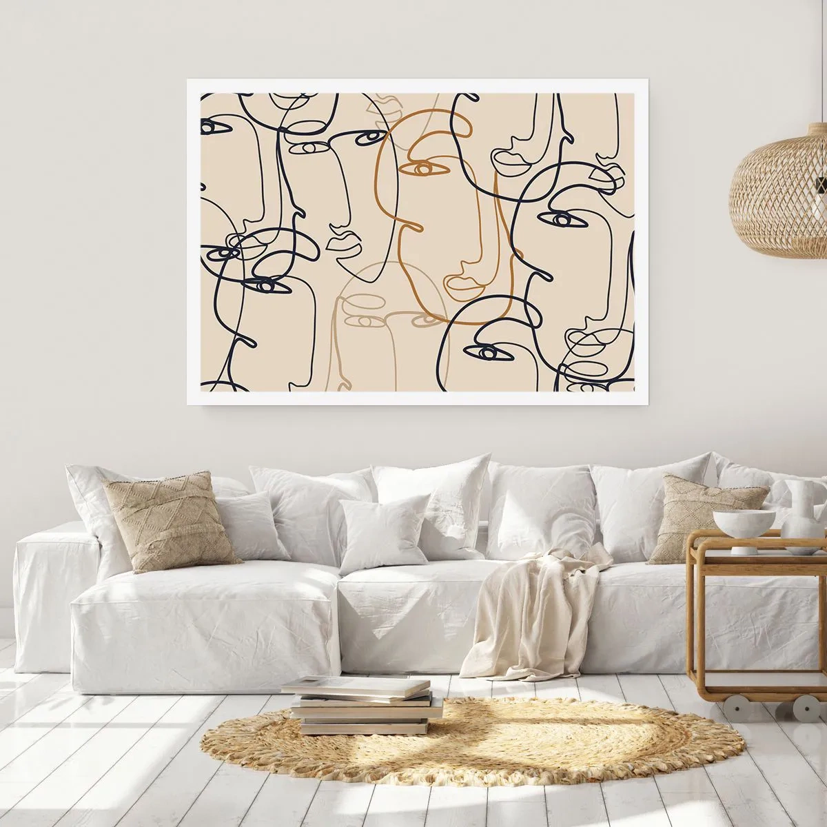 Poster - Portret multiplicat - 91x61 cm