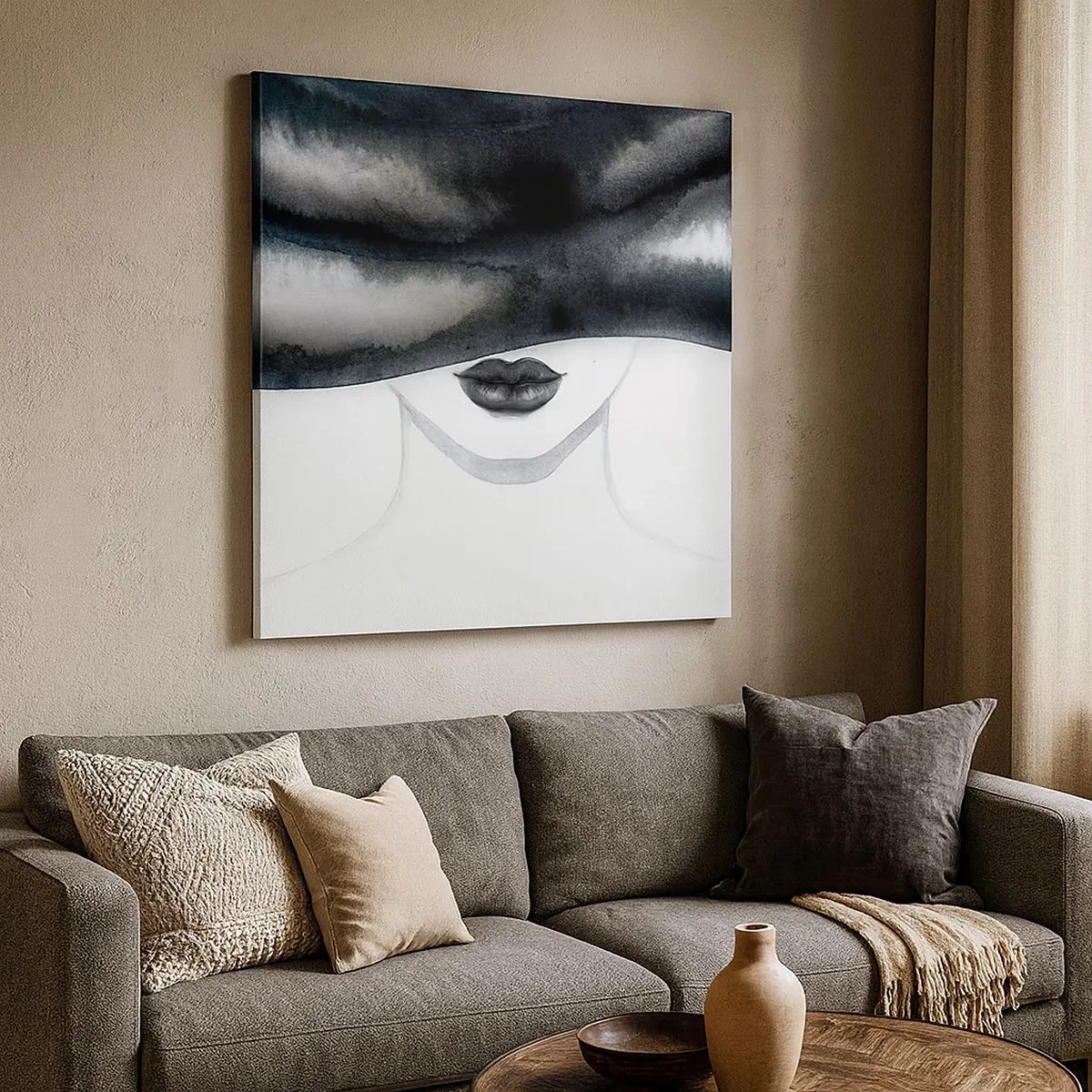 Tablou pe pânză - Un mister senzual - 30x30 cm