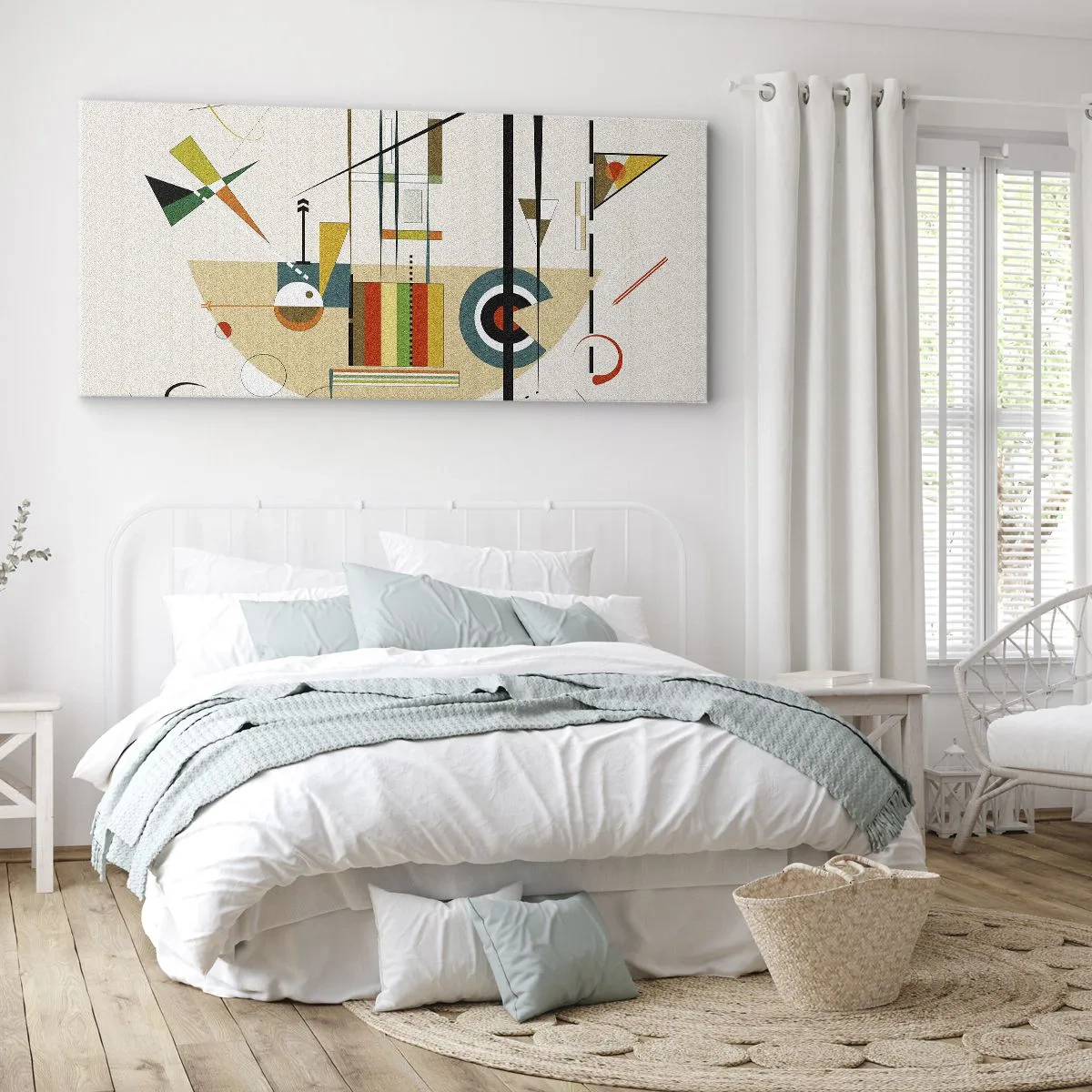 Tablou pe pânză - Și lumea râde - 140x50 cm