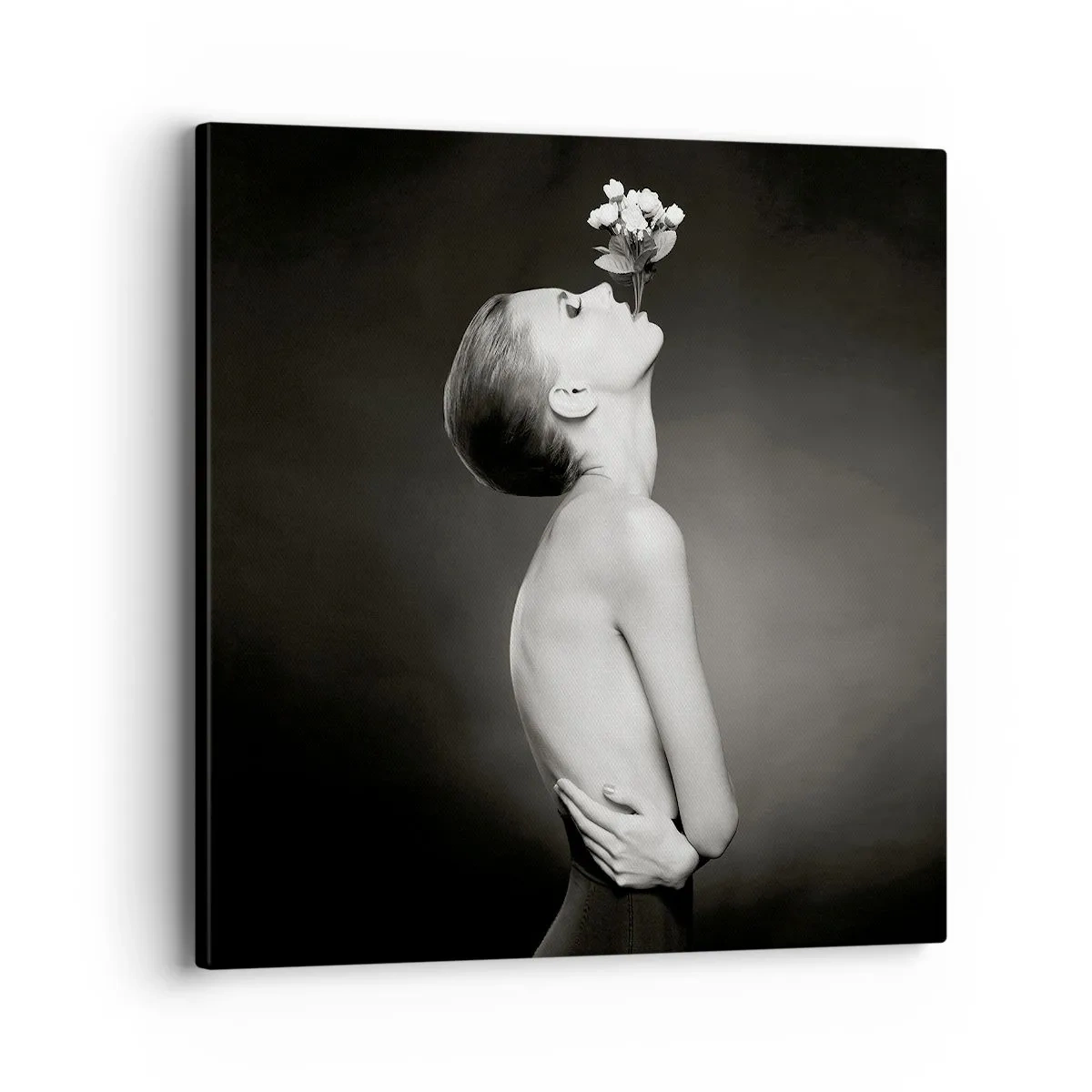 Tablou pe pânză - Eleganță excentrică - 40x40 cm