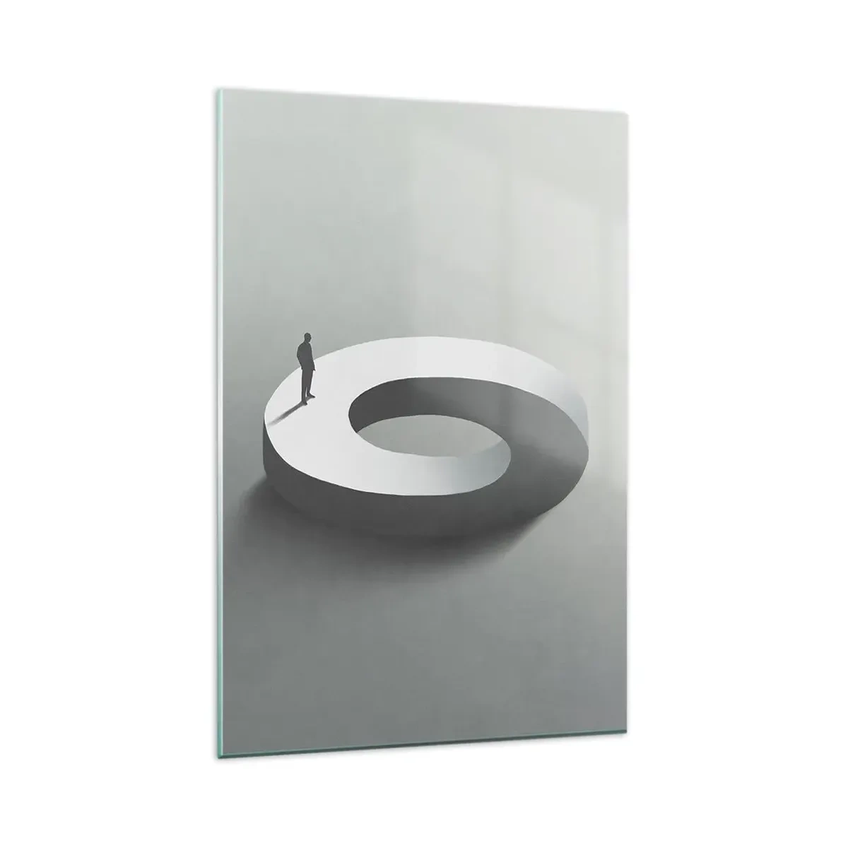 Tablou pe sticlă - Înțelegi ceva? - 80x120 cm