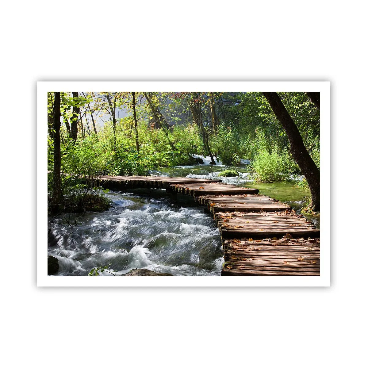 Poster - Cascadă spumoasă - 100x70 cm