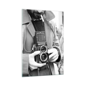 Tablou pe sticlă - În stilul retro - 80x120 cm