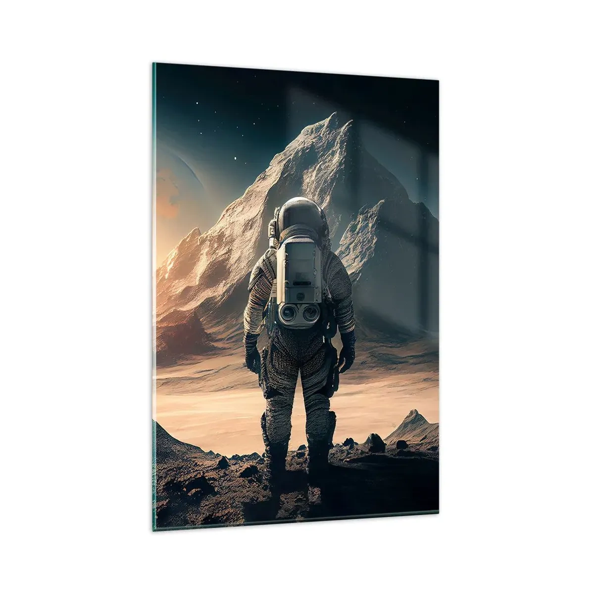 Tablou pe sticlă - O nouă provocare - 80x120 cm