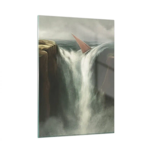 Tablou pe sticlă - Precauțiile vieții - 50x70 cm