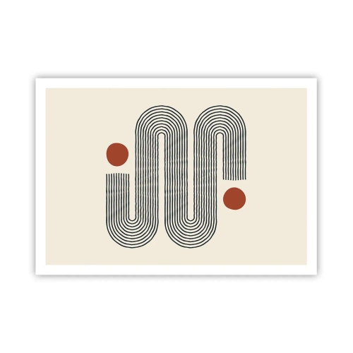 Poster - De la început până la sfârșit - 100x70 cm