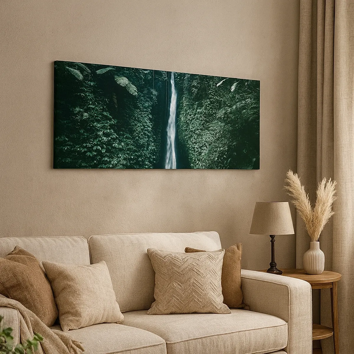 Tablou pe pânză - Băi tropicale - 30x30 cm